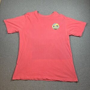 Marco Island Florida Fishing Graphic Tee XXL Coral Pink Alvins NOTE